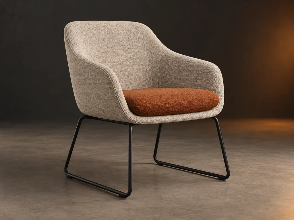 Cove Visitor Chair in the Cartonnex commercial furniture range