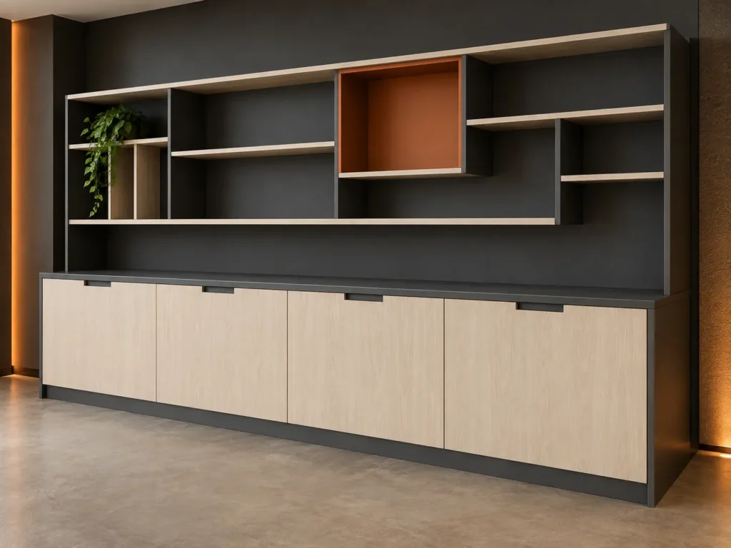 Field Fitted Cabinetry in the Cartonnex commercial furniture range
