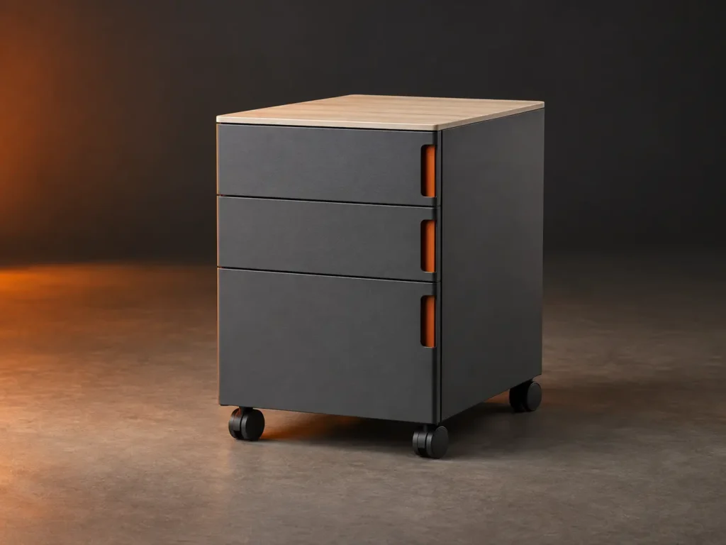 Orbit Mobile Pedestal in the Cartonnex commercial furniture range